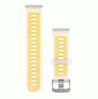 Quick Release Bands (20 mm) - Translucent bone/mango with silver hardware - For Forerunner 570 - 010-11251-AS - Garmin